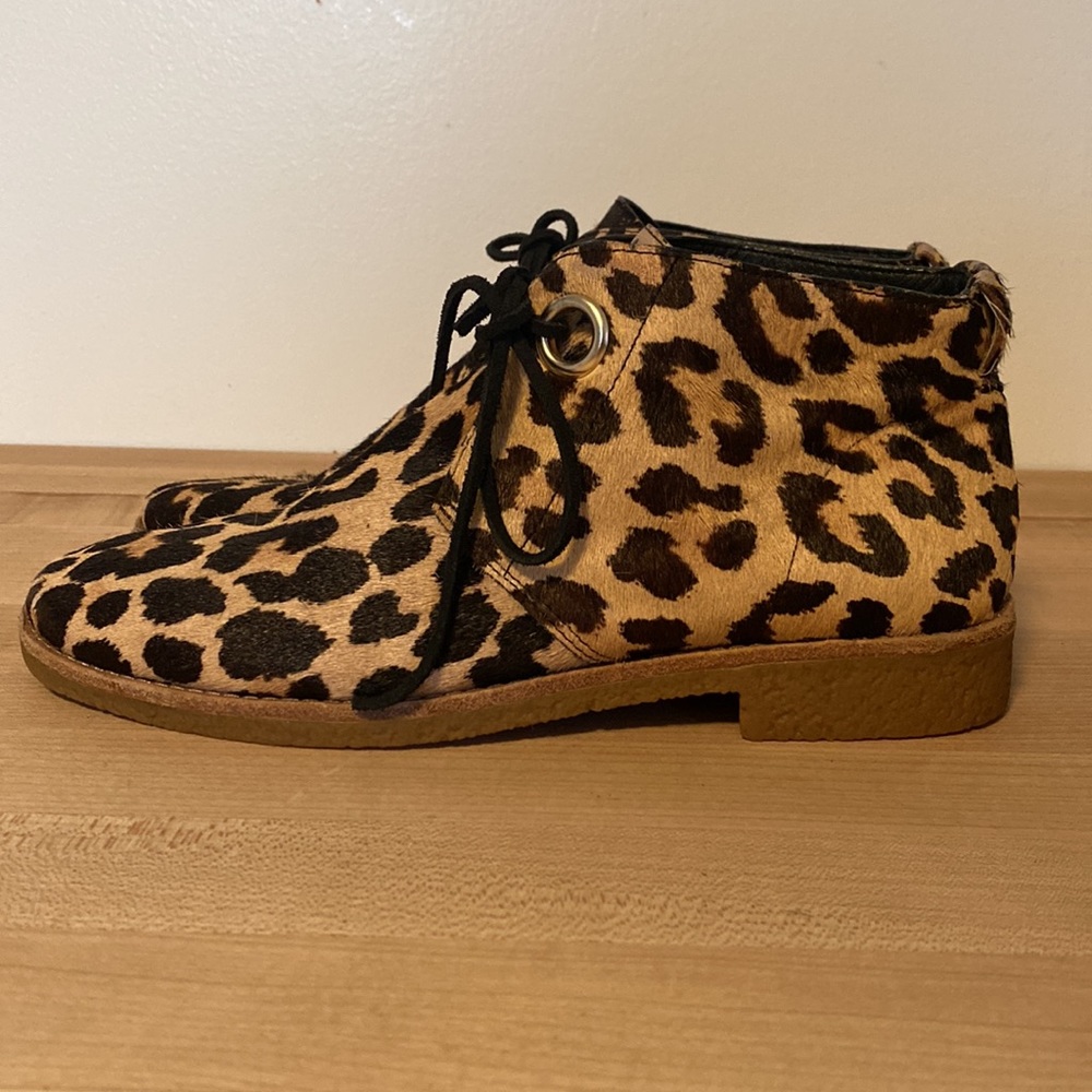 Kate Spade Barrow leopard chukka